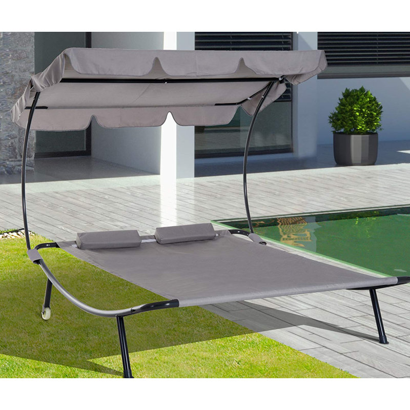 Garten Living Verstellbare Gartenliege Jake mit Auflage & Bewertungen